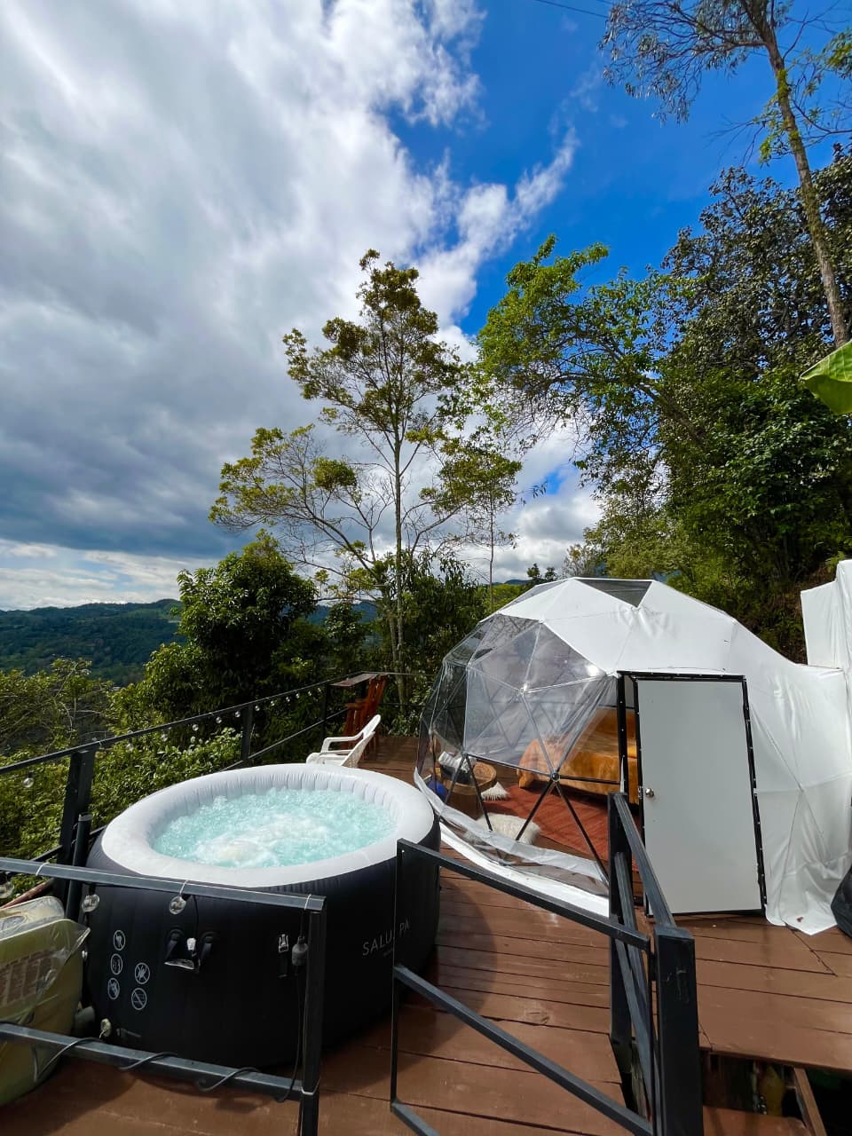 Interior de alojamiento en El Pinar